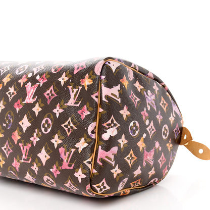 Louis Vuitton Watercolor Aquarelle Speedy 30 Brown 11 of 11
