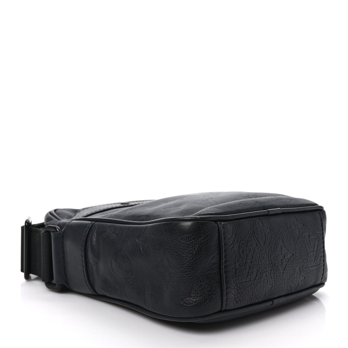 Calfskin Monogram Shadow Danube PM Black