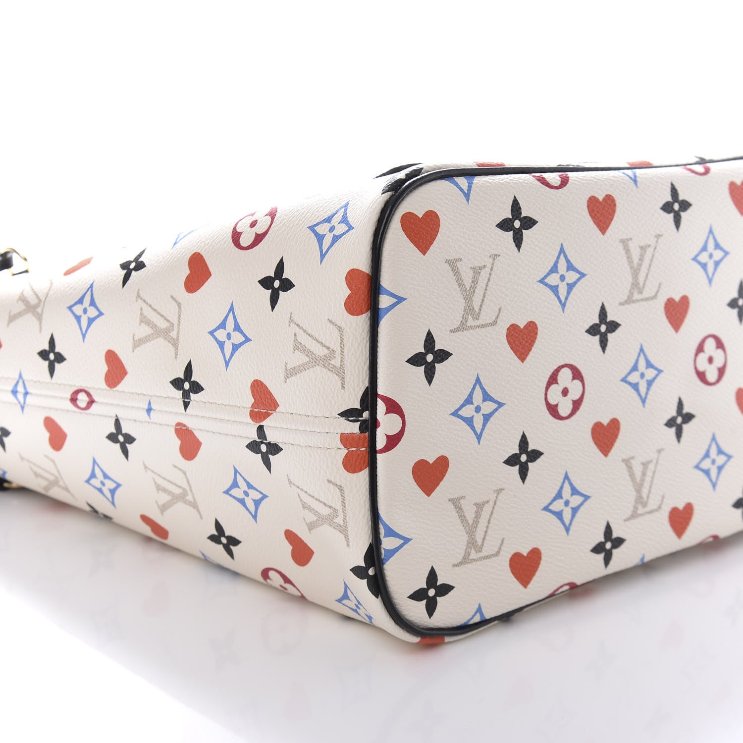 Louis Vuitton Game On Neverfull MM White 8 of 10