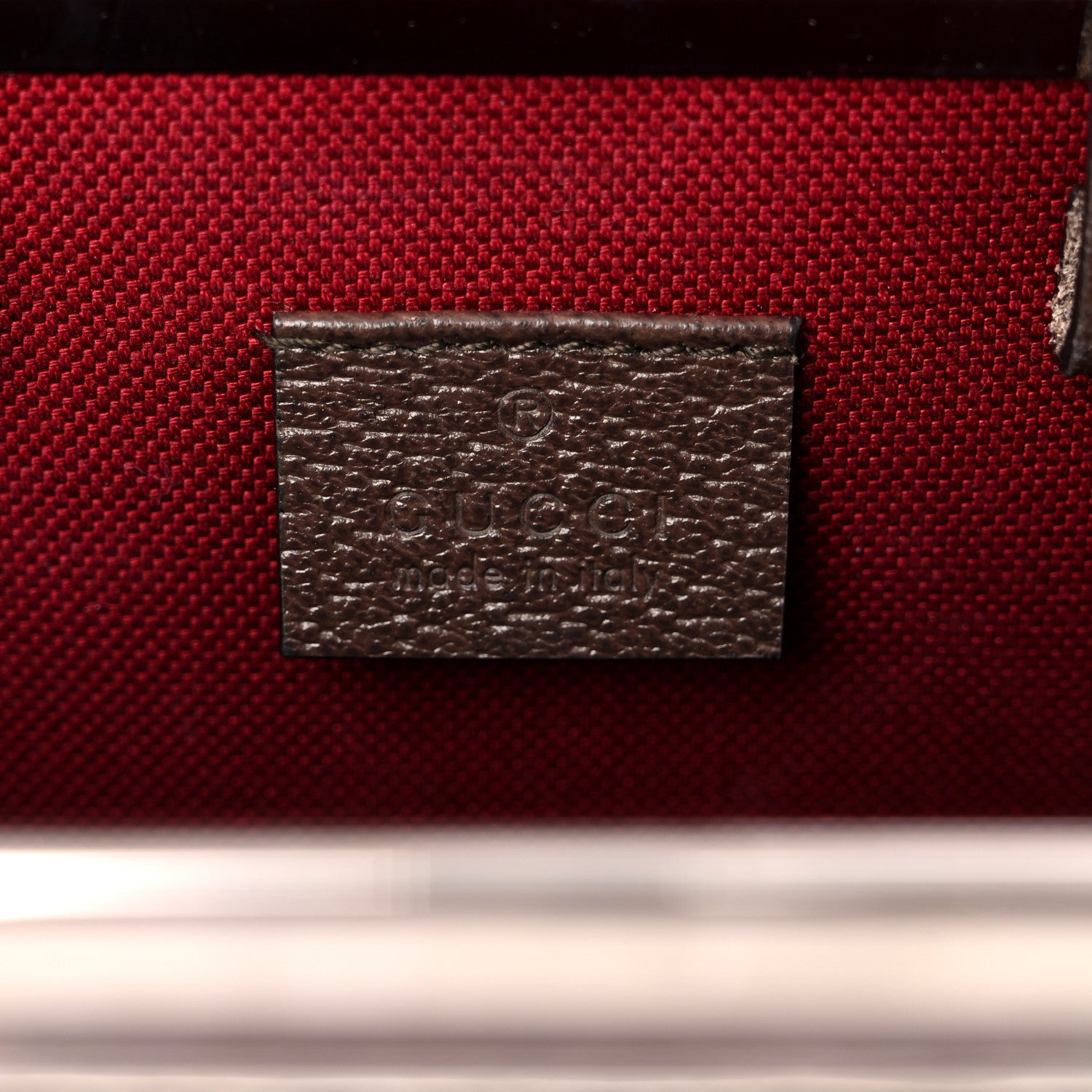 Gucci GG Supreme Monogram Globe-Trotter Beauty Case Brown 6 of 11