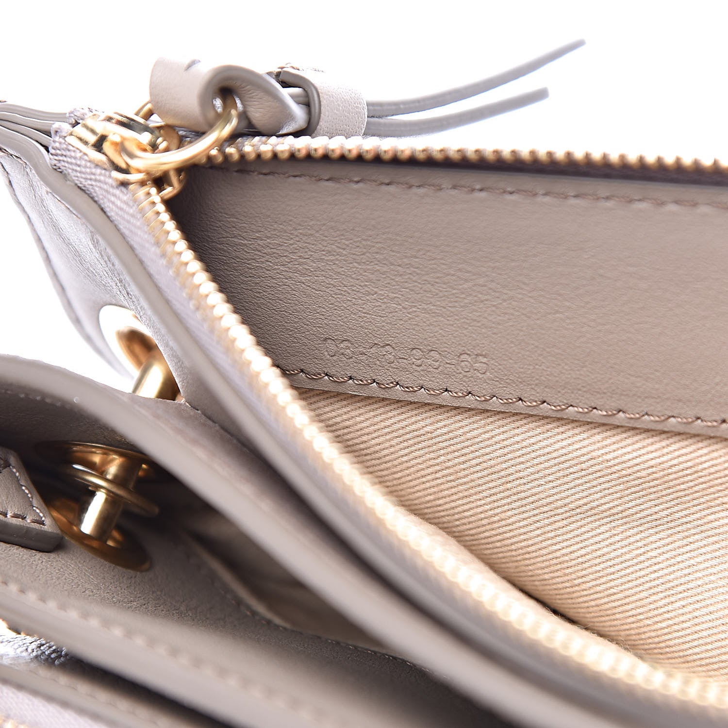 Chloe Calfskin Suede Mini Roy Bag Motty Grey 9 of 11