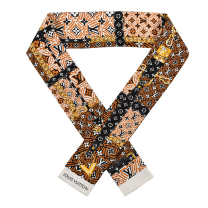 Louis Vuitton Silk Monogram Crafty Confidential Bandeau Caramel 1 of 3