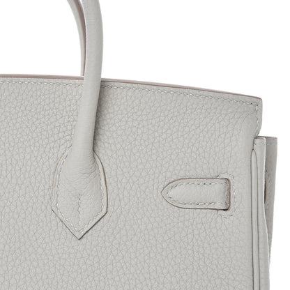 Hermes Togo Birkin 25 Gris Perle 27 of 33