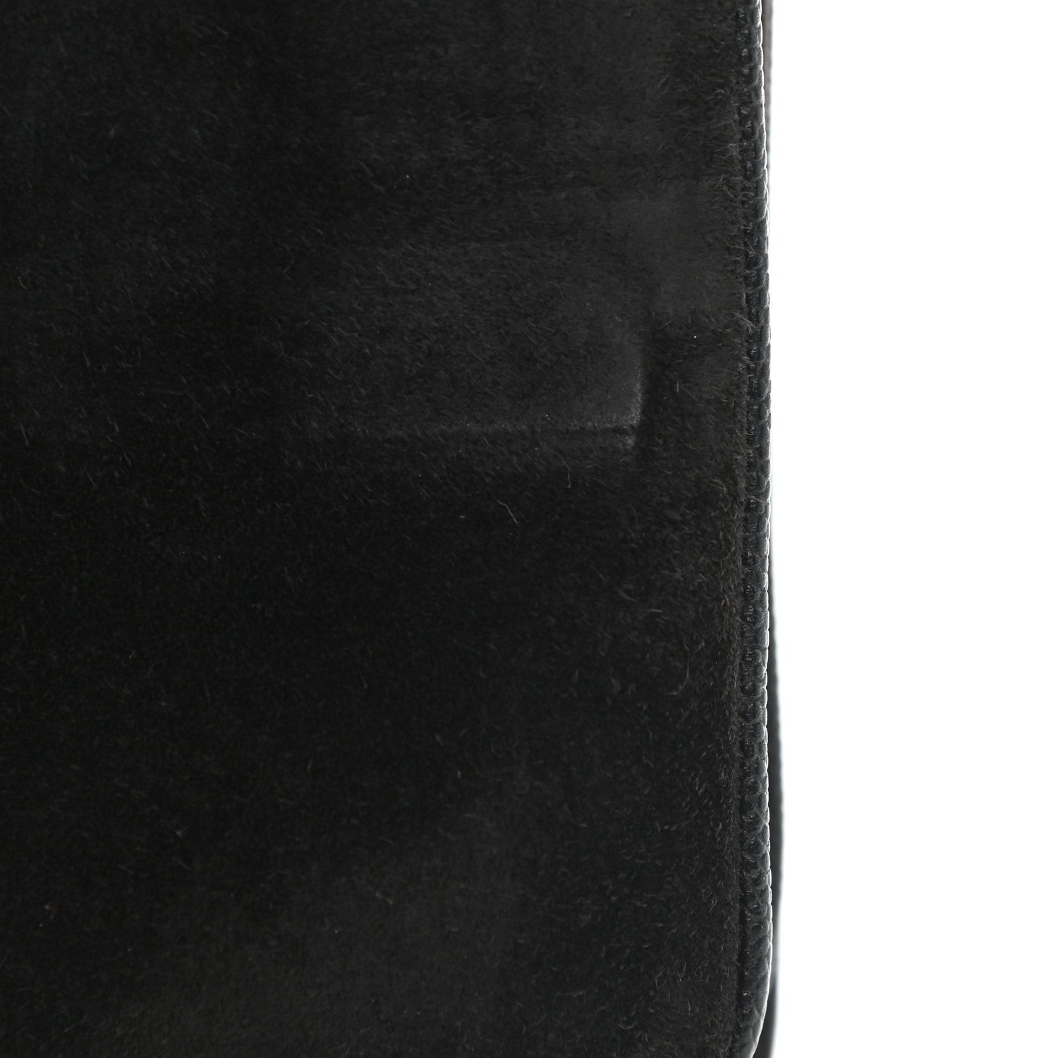 Chanel Caviar Suede Stitched Lady Coco Flap Black 11 of 11