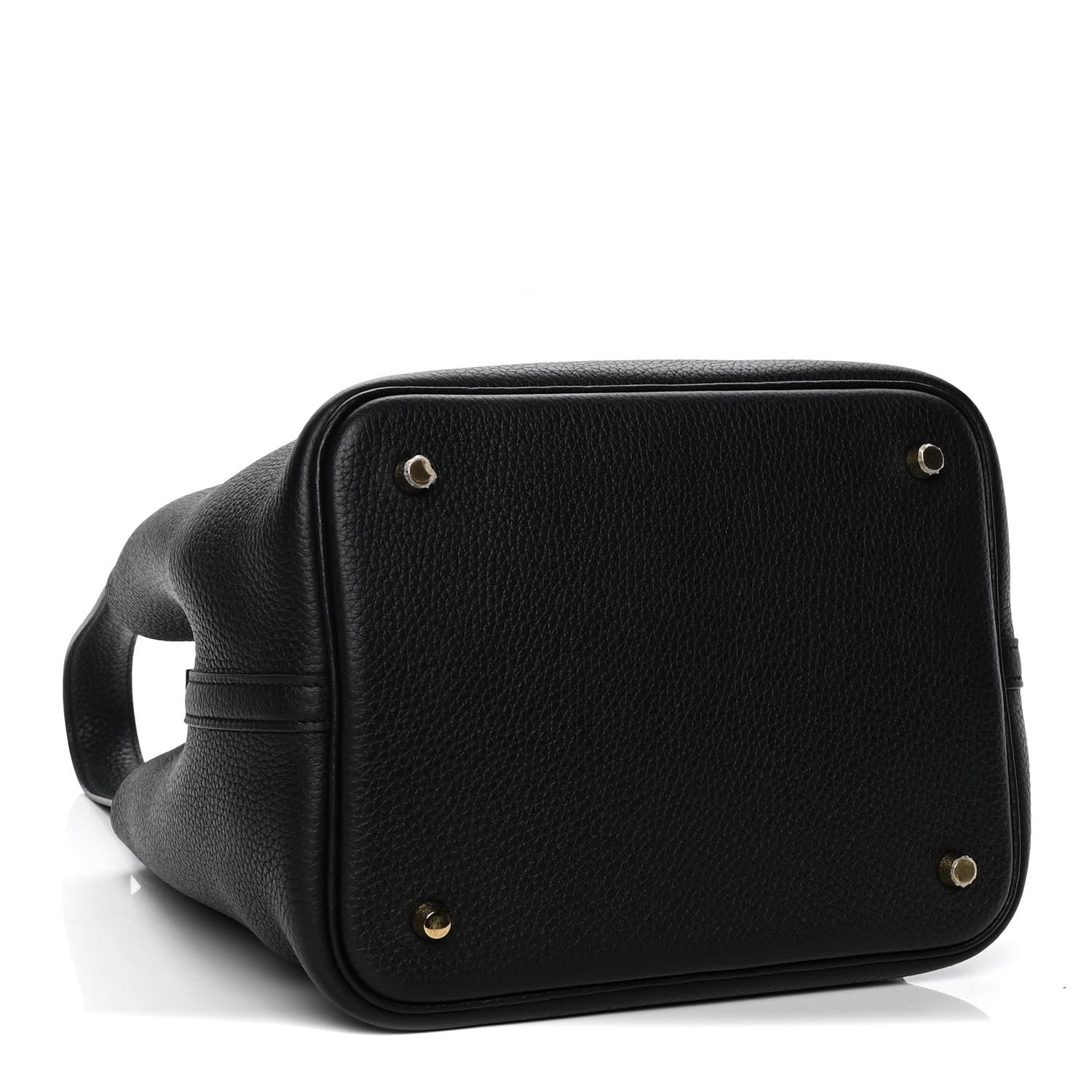 Hermes Taurillon Clemence Picotin Lock 22 MM Black 4 of 7