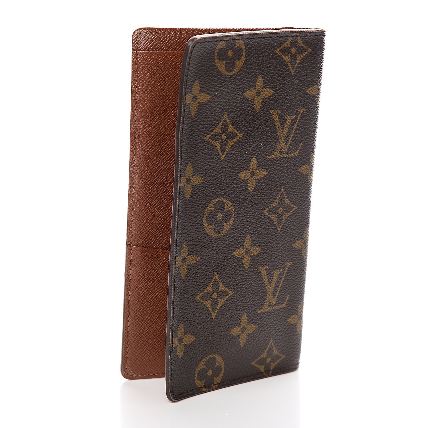 Louis Vuitton Monogram Porte Valeurs Checkbook Wallet 3 of 12