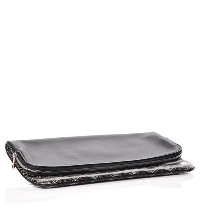 Goyard Goyardine Sainte Marie Soft Clutch Black 5 of 10