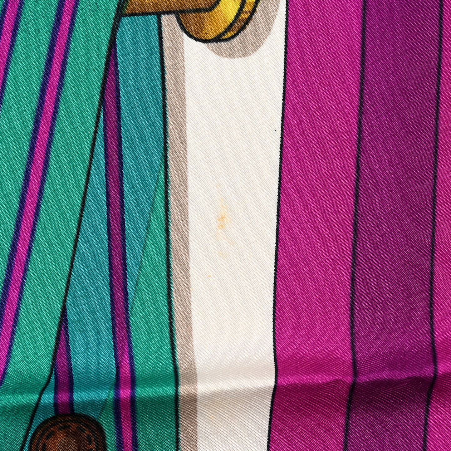 Silk Les Sangles Scarf 90