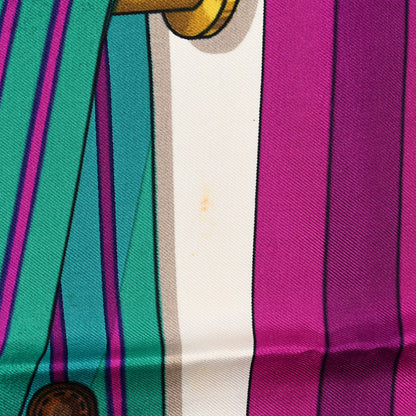 Hermes Silk Les Sangles Scarf 90 4 of 10