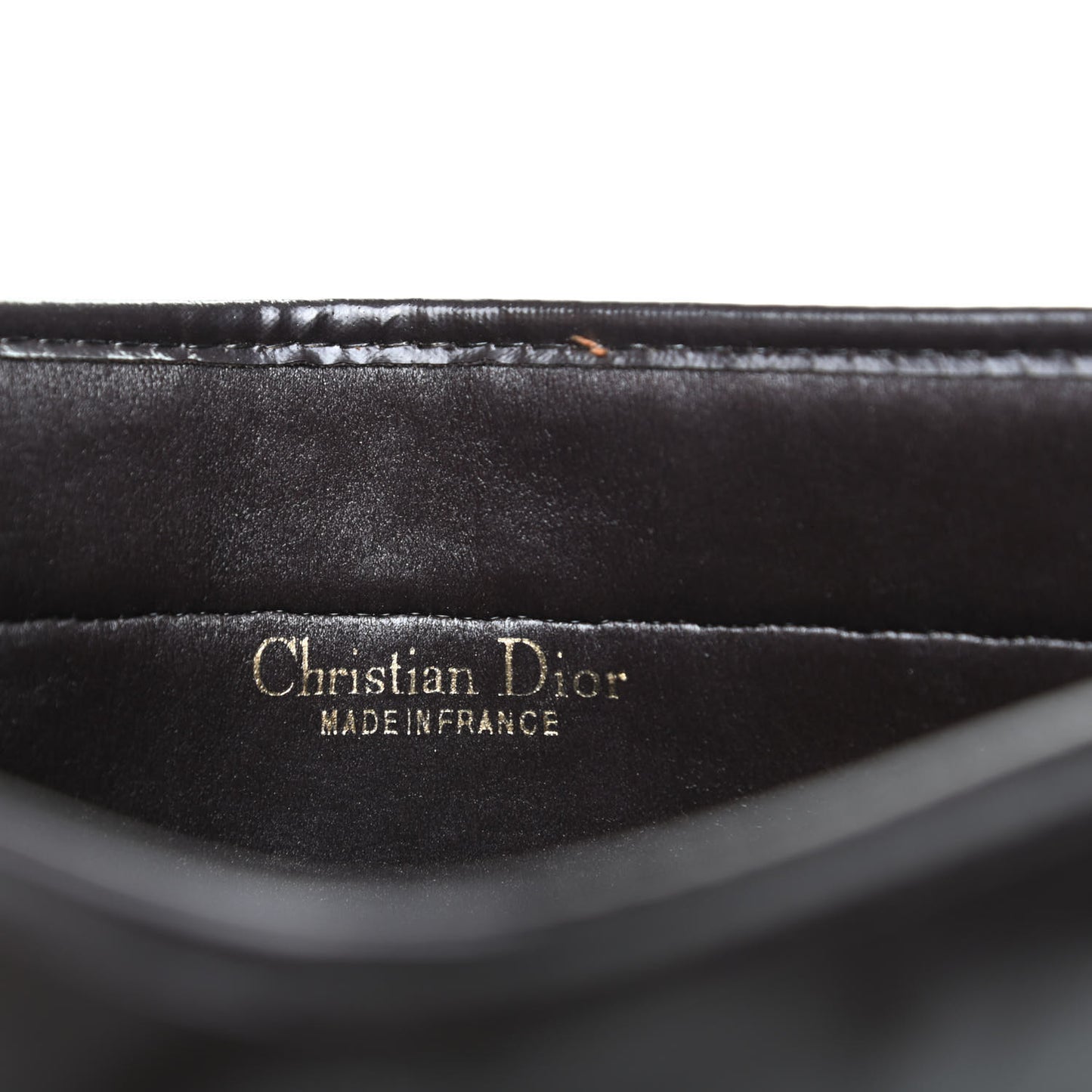 Monogram Pouch Clutch Brown