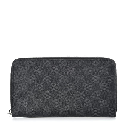 Louis Vuitton Damier Graphite Zippy Organizer Wallet 1 of 8