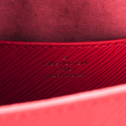 Louis Vuitton Epi Twist Shoulder Bag MM Coquelicot 6 of 7