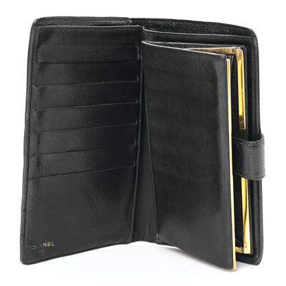 Chanel Caviar Timeless CC French Wallet Black 5 of 11