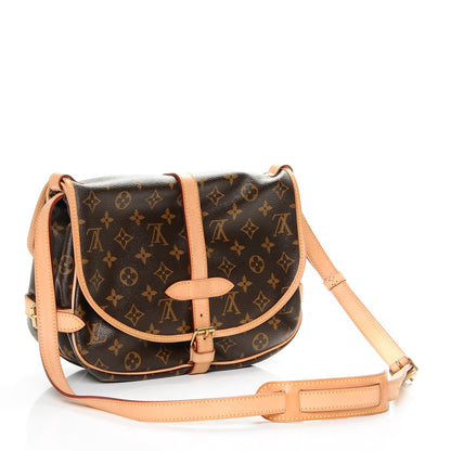 Louis Vuitton Monogram Saumur 30 4 of 9