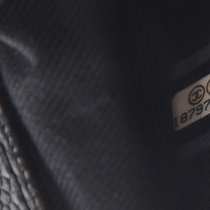 Chanel Caviar Quilted CC Large Clutch Black 7 of 7