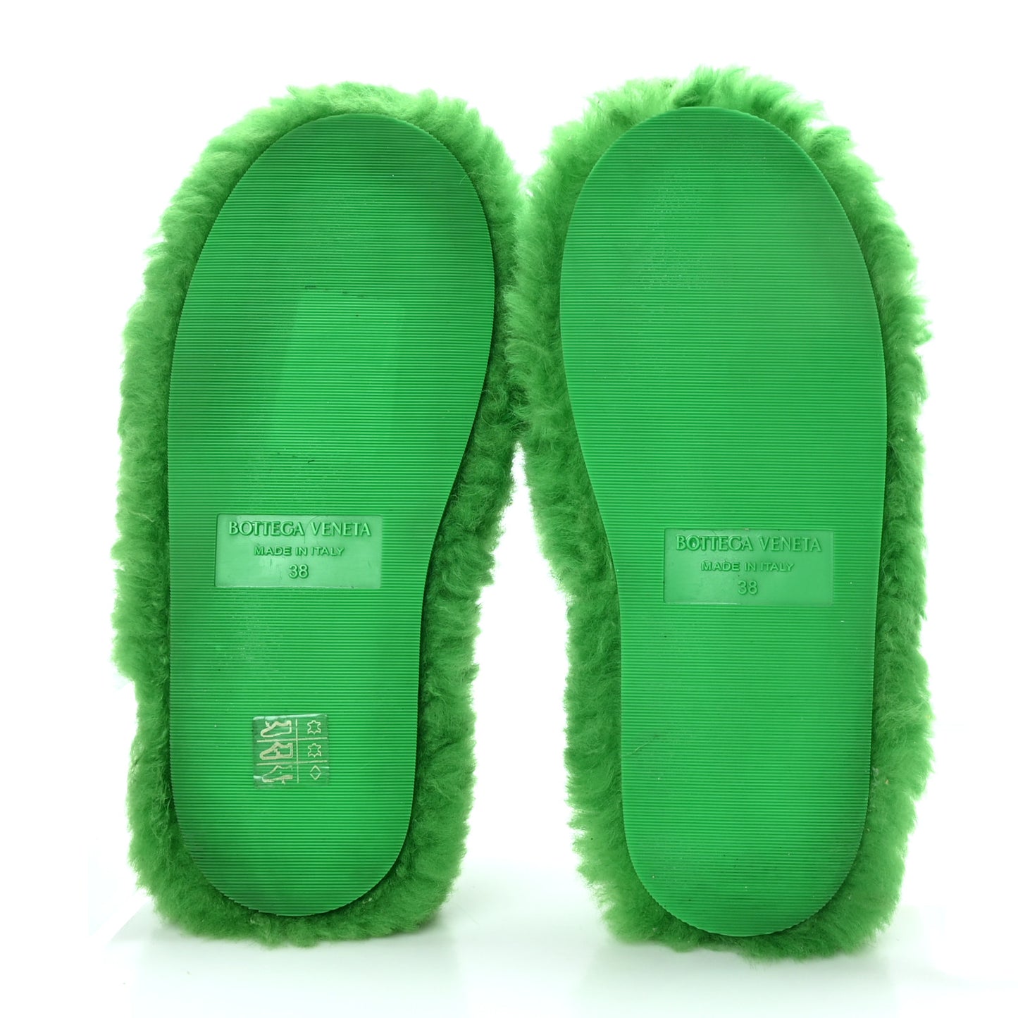 Shearling Resort Teddy Slides 38 Parakeet