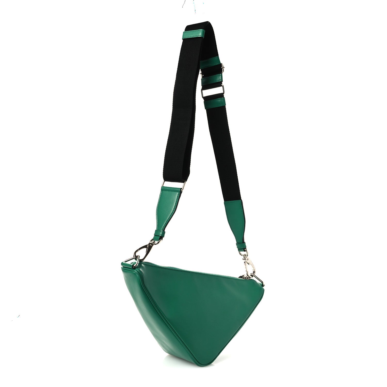 Prada Grace Lux Triangle Shoulder Bag Mango 3 of 13