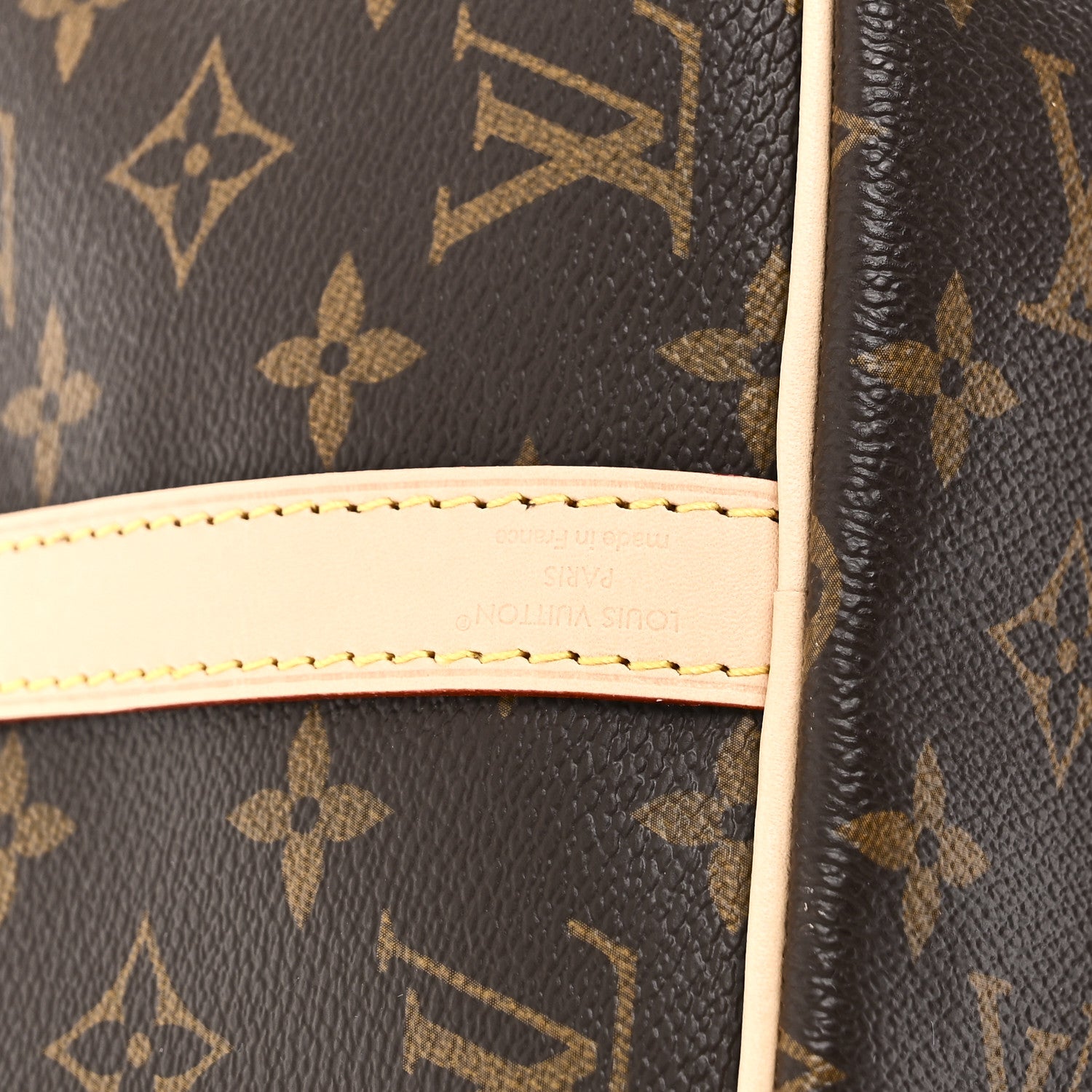 Louis Vuitton Mon Monogram Speedy Bandouliere 30 Indigo Blue Khaki 6 of 9
