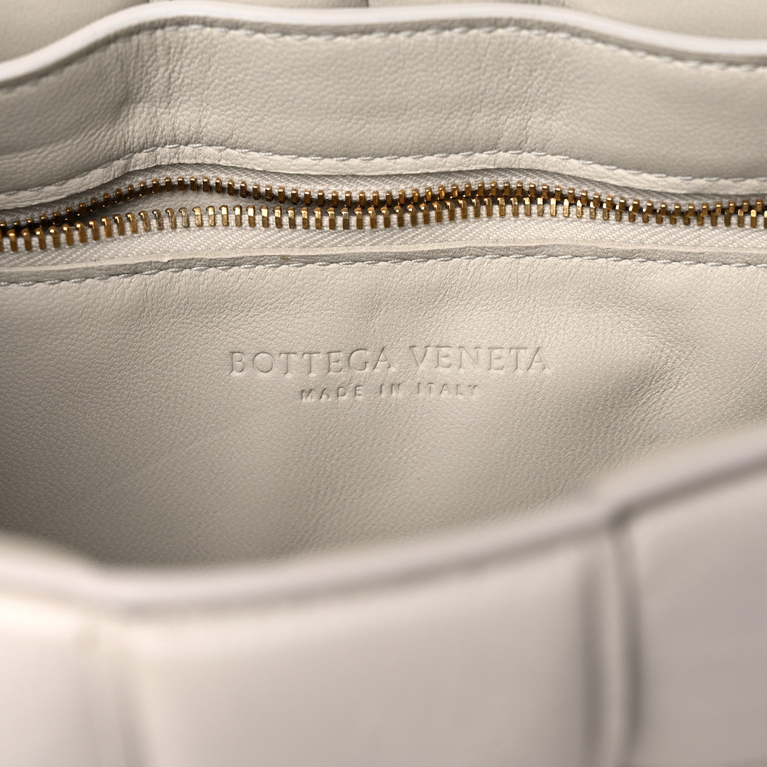 Bottega Veneta Paper Calfskin Maxi Intreccio Padded Cassette Crossbody Bag Chalk 6 of 21