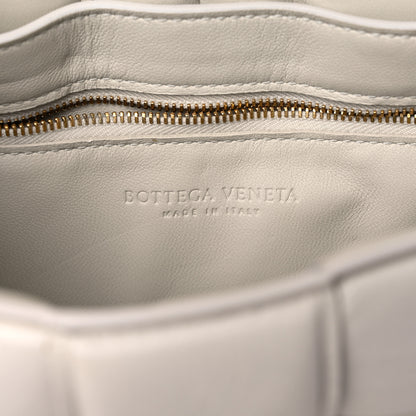 Bottega Veneta Paper Calfskin Maxi Intreccio Padded Cassette Crossbody Bag Chalk 6 of 21