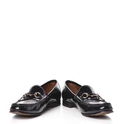 Gucci Regent Calfskin Womens 1953 Horsebit Loafers 38.5 Black 5 of 13