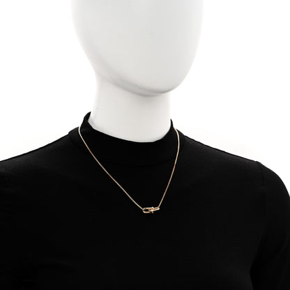Tiffany 18K Yellow Gold HardWear Small Double Link Pendant Necklace 2 of 7