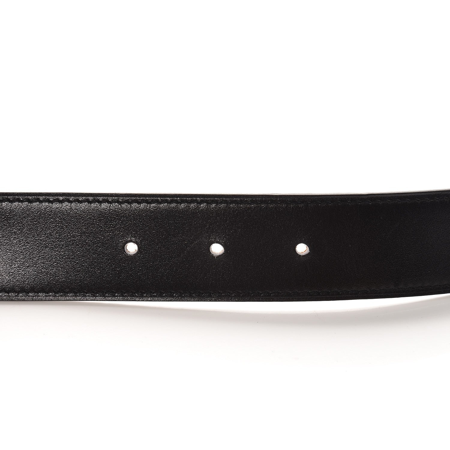Hermes Box Togo 32mm Guilloche H Belt 90 Black Gold 4 of 8