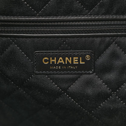 Chanel Shiny Calfskin Quilted Chanel 22 Black 7 of 11