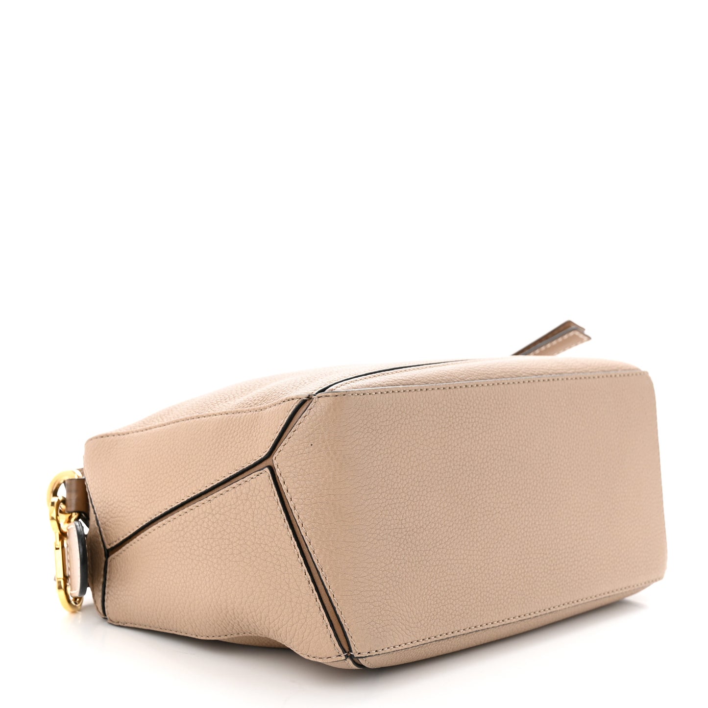 Grained Calfskin Small Puzzle Bag Sand Mink