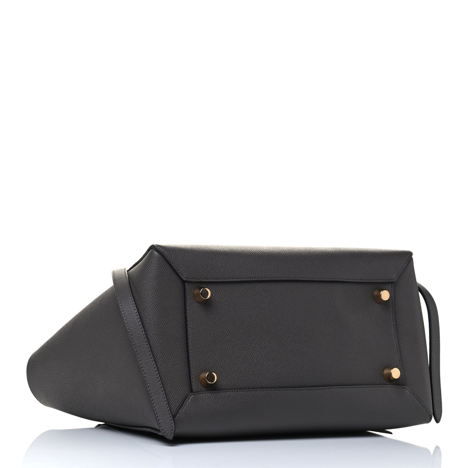 Celine Grained Calfskin Mini Belt Bag Grey 3 of 4