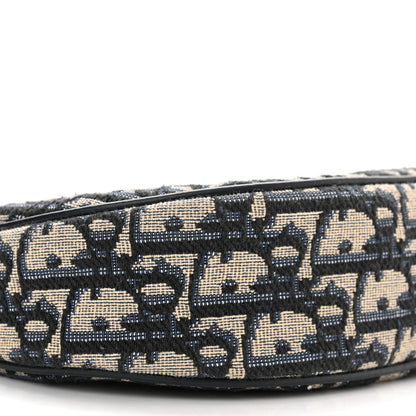 Christian Dior Oblique CD Lounge Bag Blue 9 of 11