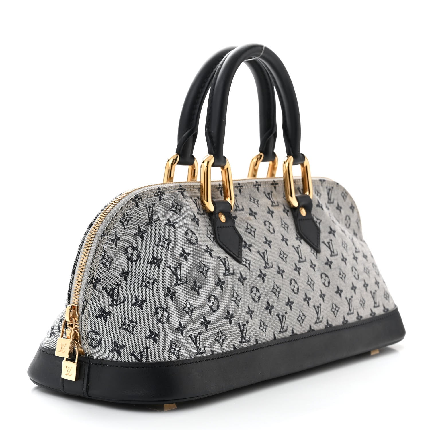 Louis Vuitton Mini Monogram Alma Long Blue 3 of 9