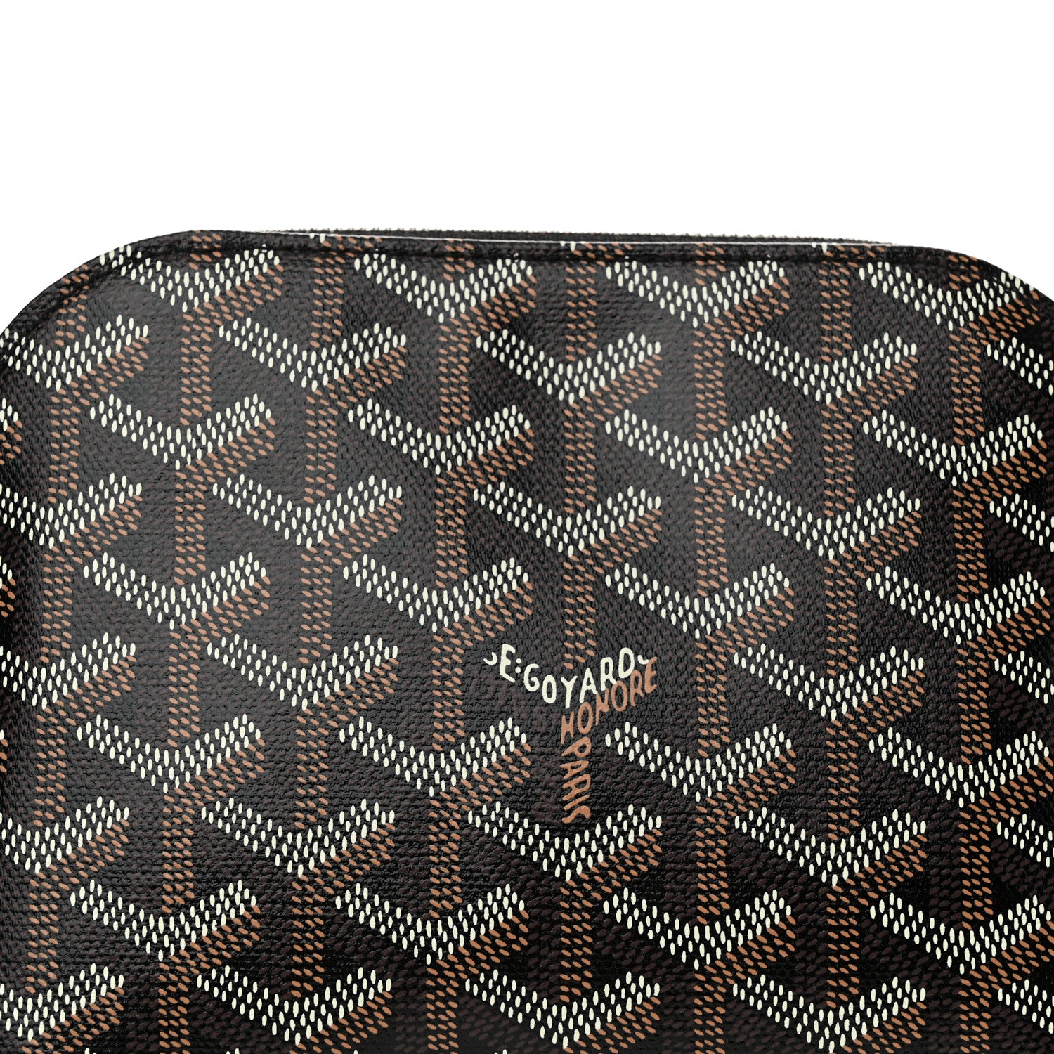 Goyard Goyardine Vendome Toiletry Pouch Black 7 of 9