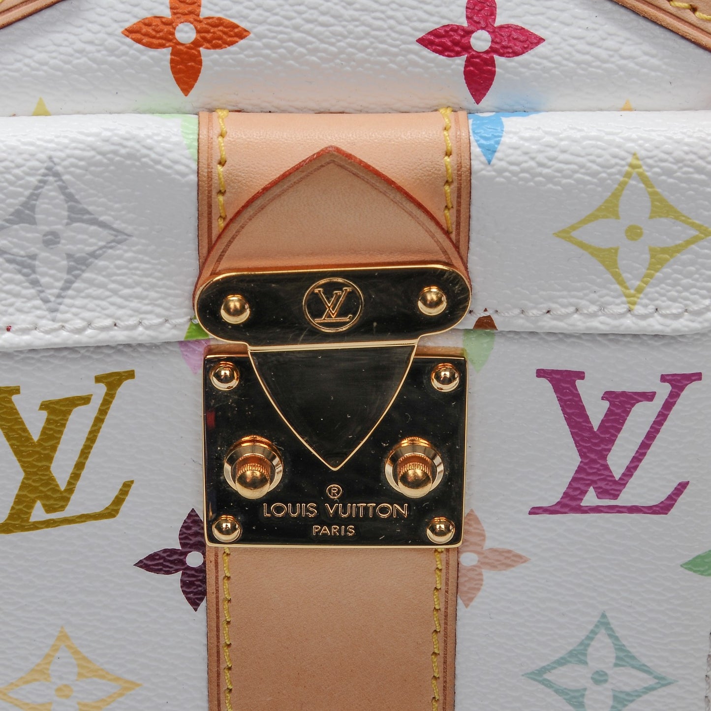 Monogram Multicolor Speedy 30 White