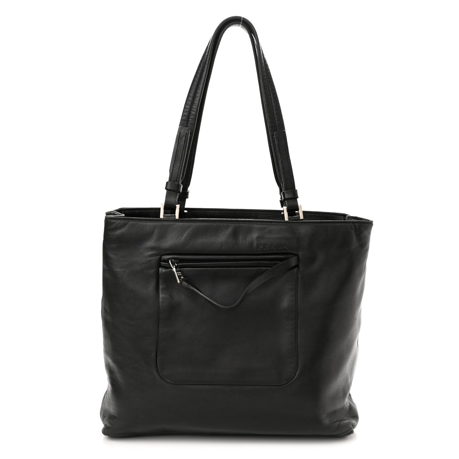 Prada Nappa Shopping Tote Black 1 of 10