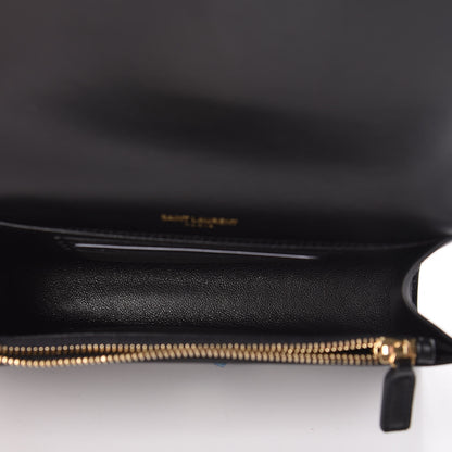 Saint Laurent Smooth Calfskin Monogram Kate Belt Bag Black 5 of 10