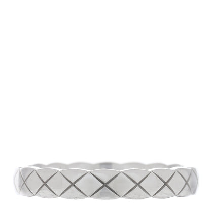 Chanel 18K White Gold Mini Coco Crush Ring 3 of 5