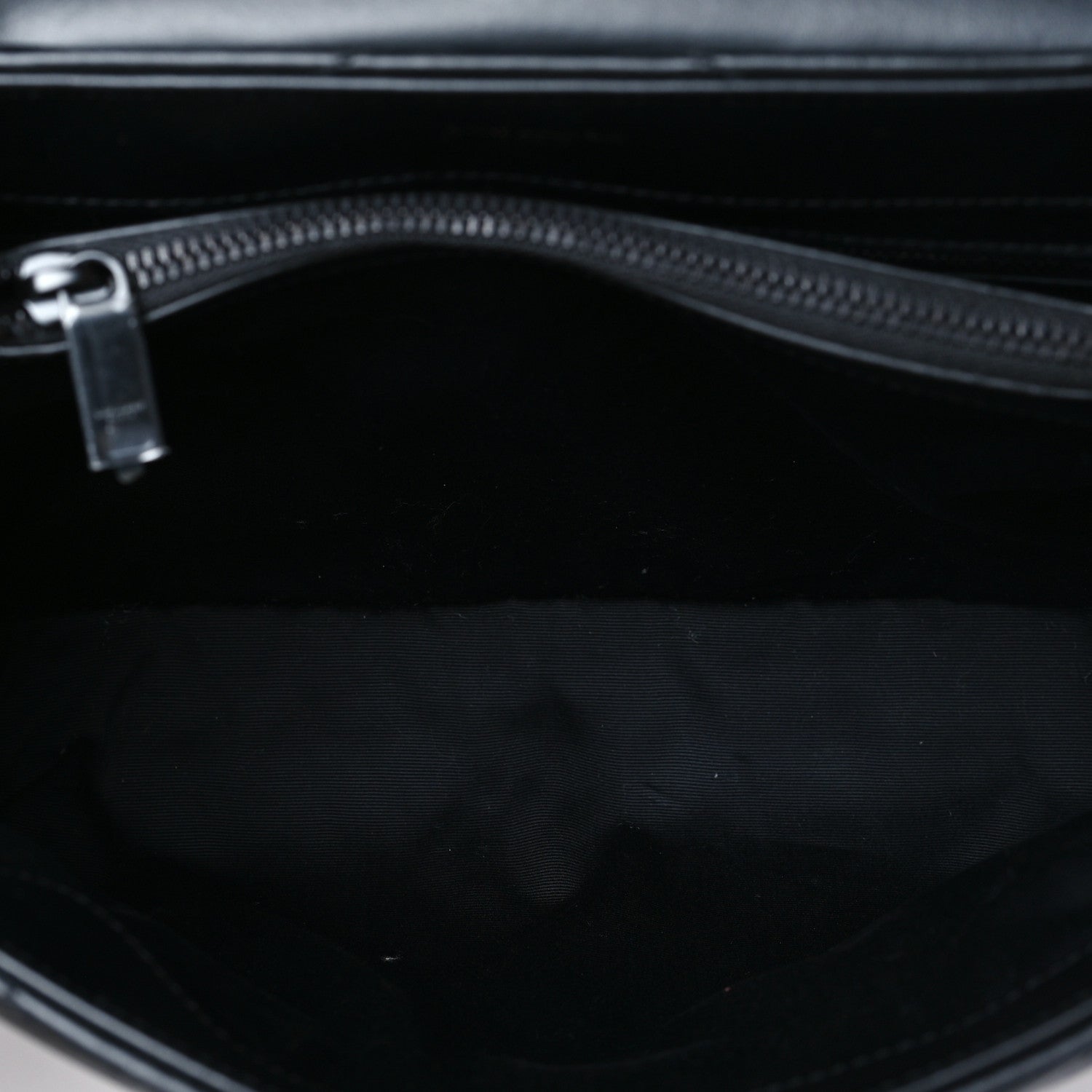 Saint Laurent Calfskin Y Quilted Monogram Monochrome Medium Loulou Chain Satchel Black 5 of 10