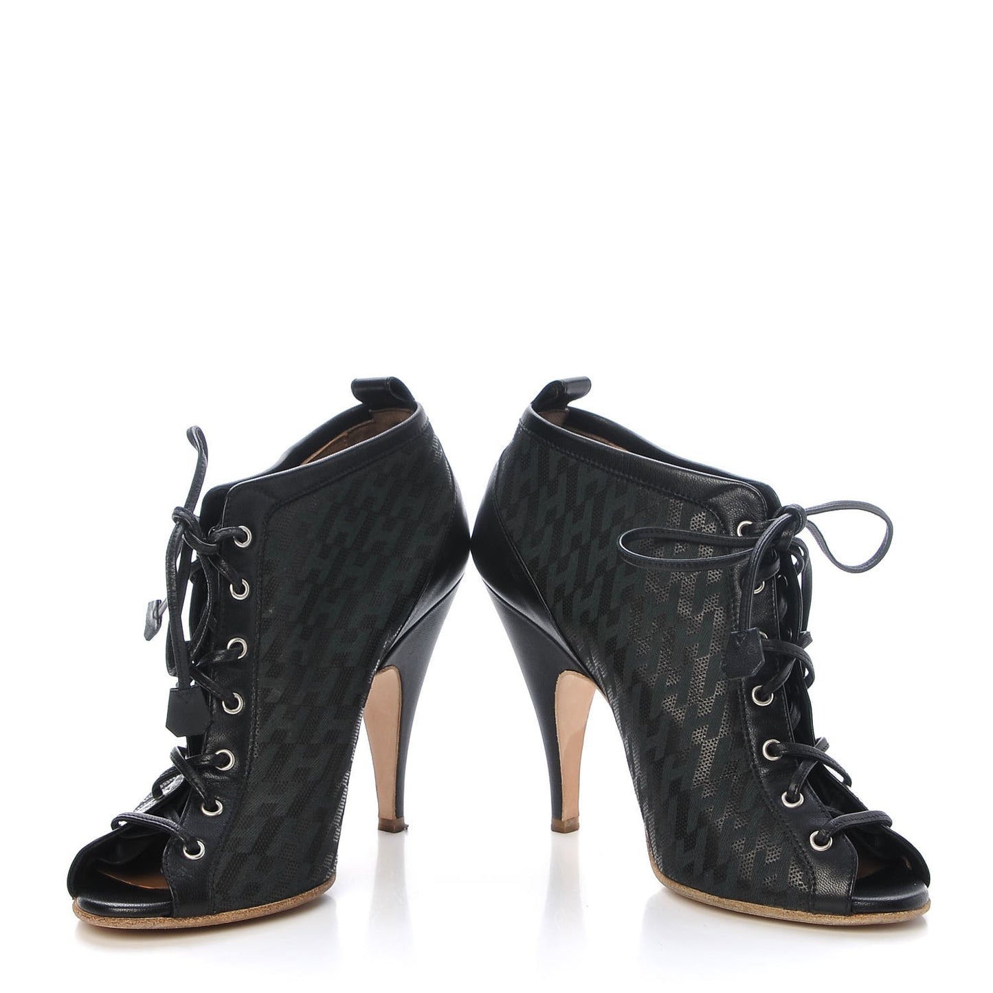 Nappa Perfore Grenade Pumps 36.5 Black