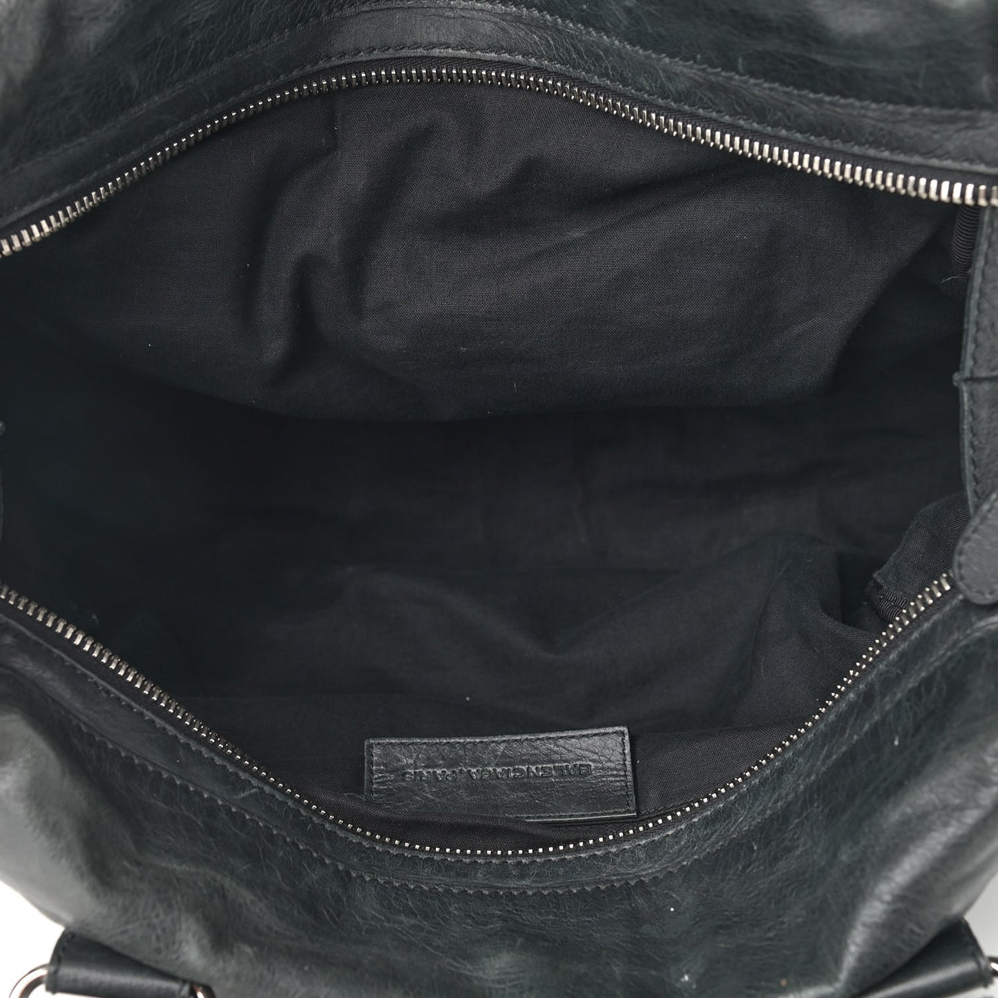 Agneau Giant 21 Silver Hardware Mid Day Black