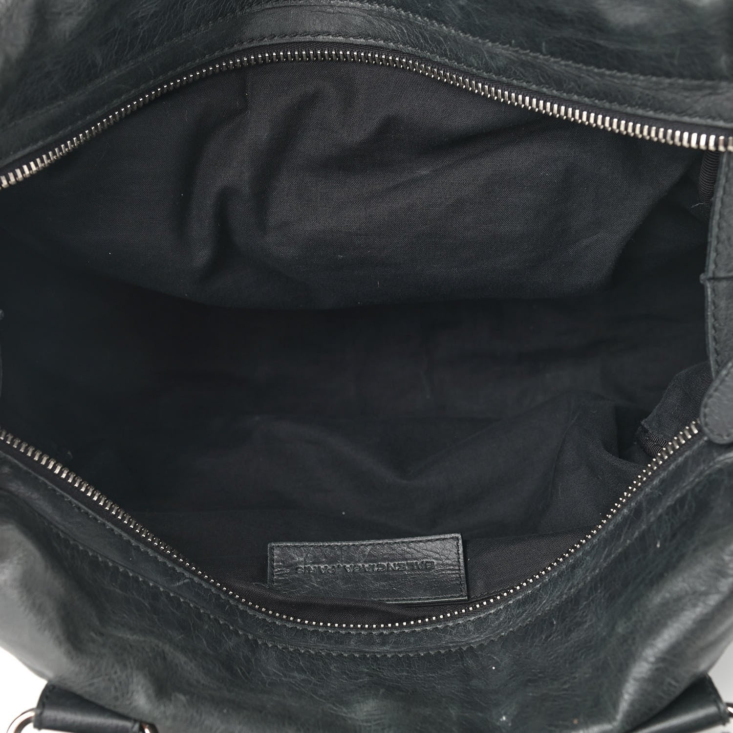 Balenciaga Agneau Giant 21 Silver Hardware Mid Day Black 5 of 13