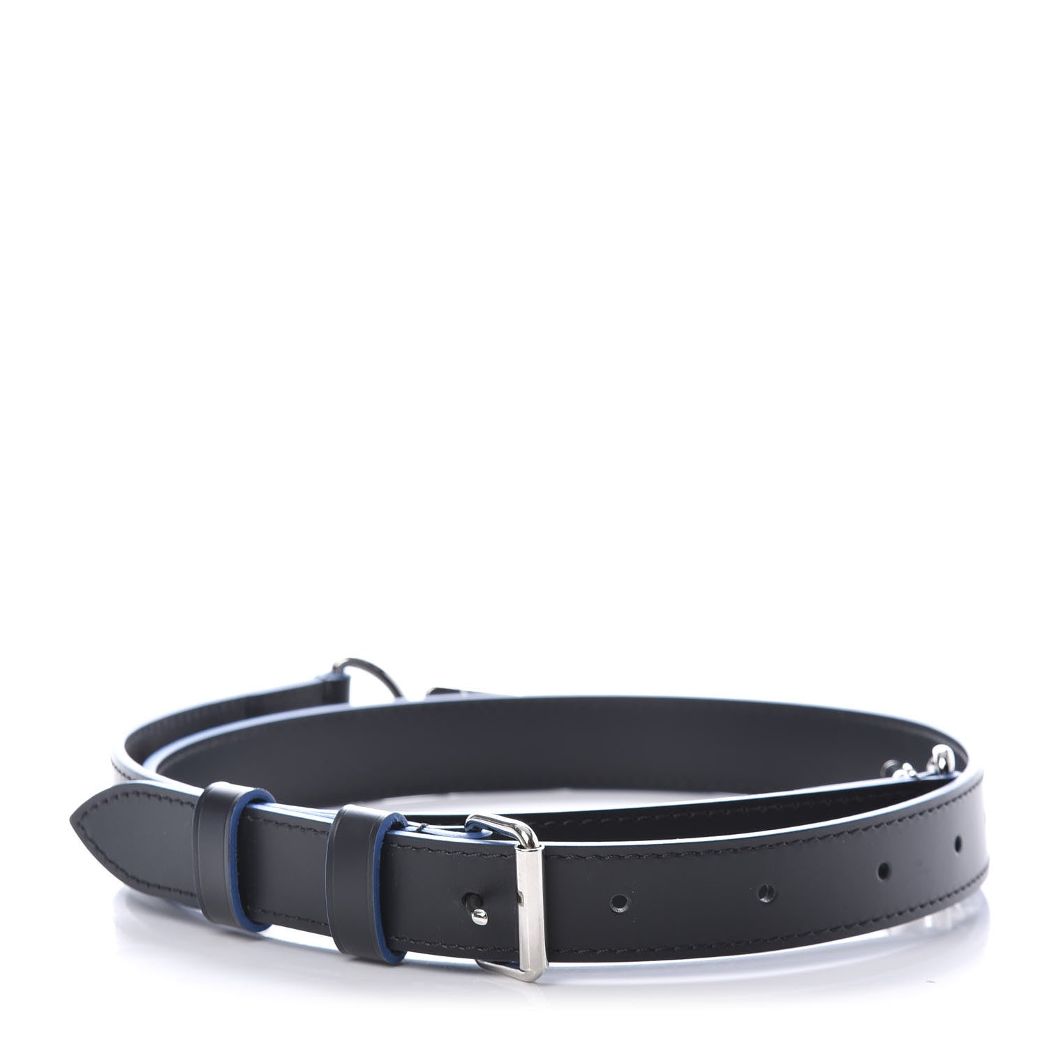Louis Vuitton Calfskin Adjustable Keepall Bandouliere Shoulder Strap Blue 2 of 3