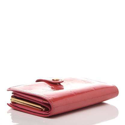 Louis Vuitton Vernis French Purse Wallet Rose Pop 4 of 6