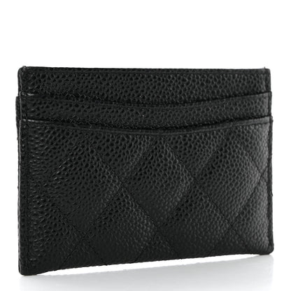 Chanel Caviar Quilted Card Holder Black 3 of 9