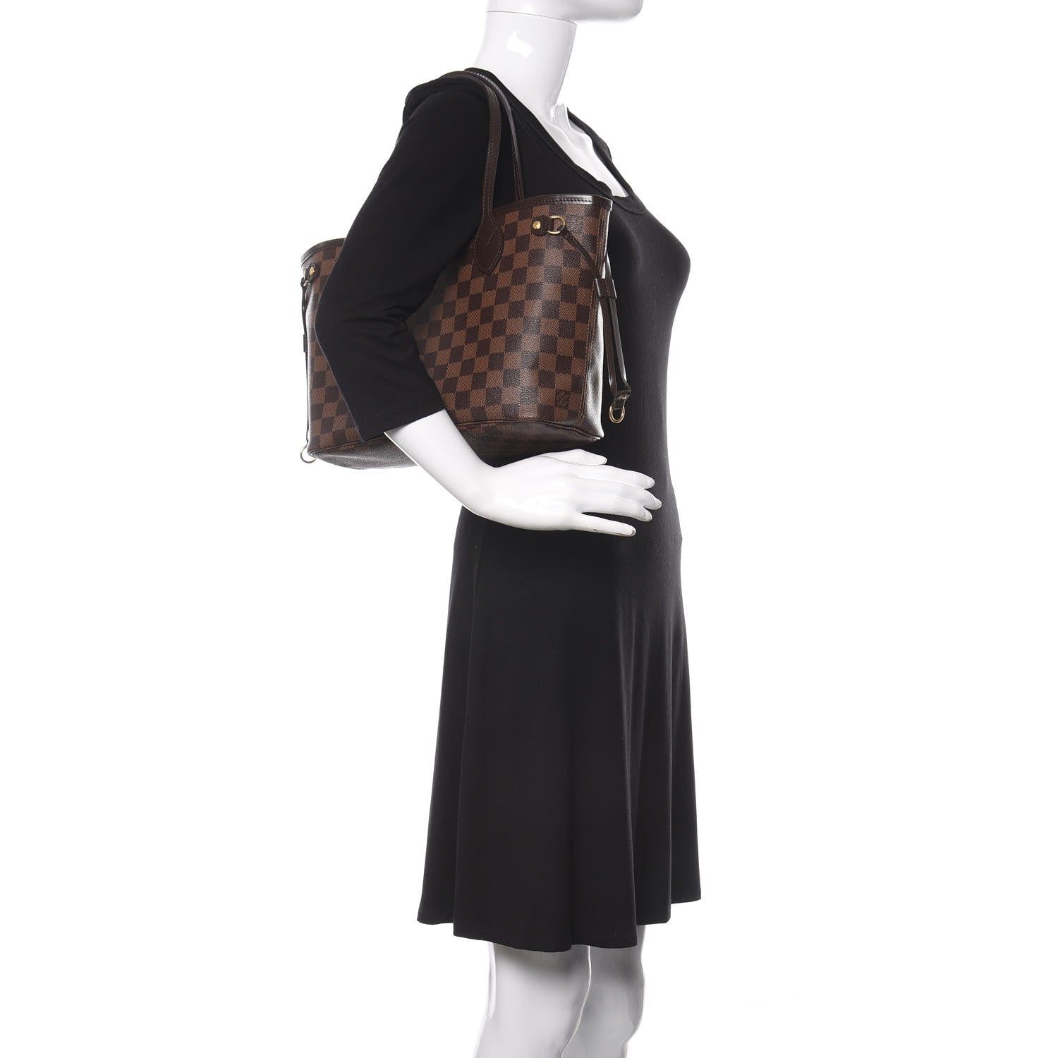 Louis Vuitton Damier Ebene Neo Neverfull PM 2 of 9