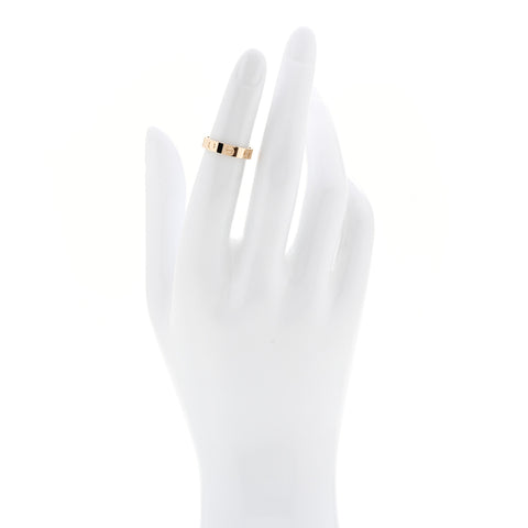 18K Yellow Gold 3.5mm LOVE Wedding Band Ring 47 4