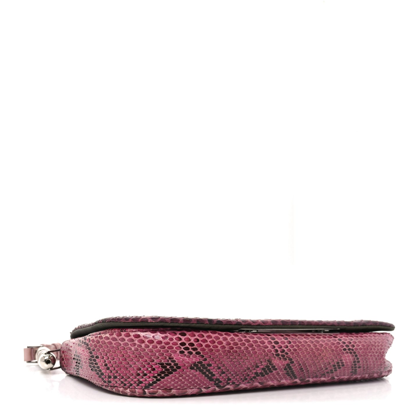 Snakeskin Malice Shoulder Bag Pink