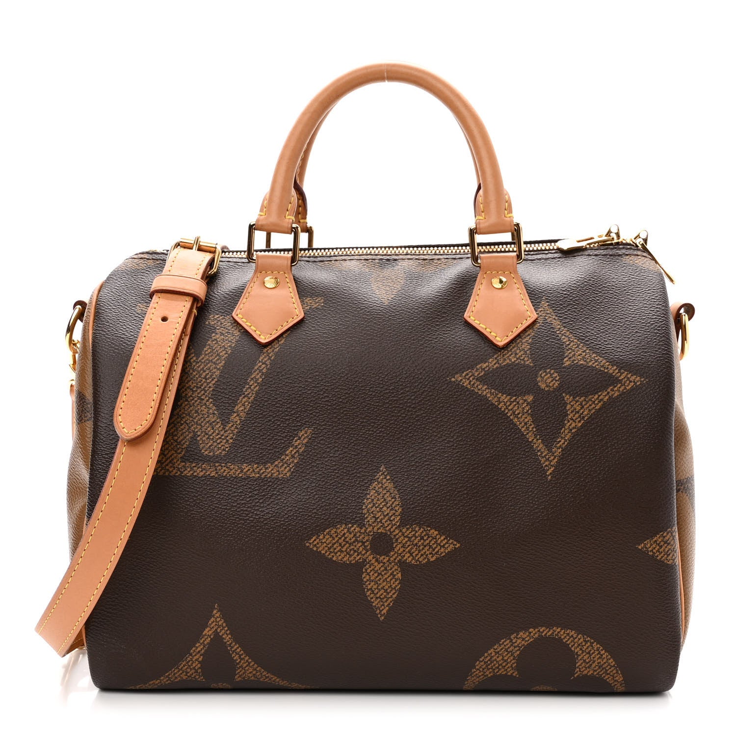 Louis Vuitton Reverse Monogram Giant Speedy Bandouliere 30 1 of 10