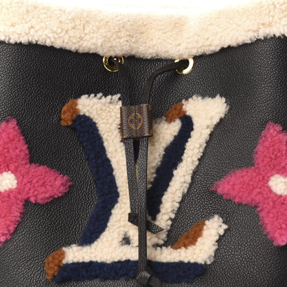 Louis Vuitton Calfskin Teddy NeoNoe MM Black 13 of 13