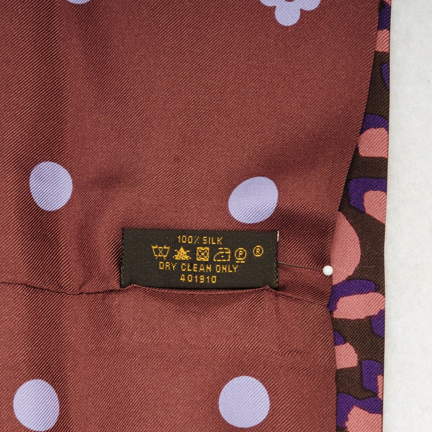 Silk Leopard Snood Scarf Mauve